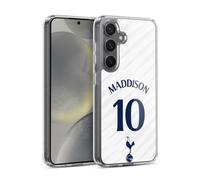 Head Case Designs Licenciado Oficialmente Tottenham Hotspur F.C. James Maddison 2026/27 Players Home Kit 1st Group Funda de Gel Compatible con Samsung Galaxy S24 5G