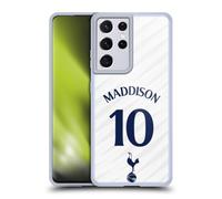 Head Case Designs Licenciado Oficialmente Tottenham Hotspur F.C. James Maddison 2026/27 Players Home Kit 1st Group Funda de Gel Compatible con Samsung Galaxy S21 Ultra 5G