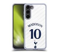 Head Case Designs Licenciado Oficialmente Tottenham Hotspur F.C. James Maddison 2026/27 Players Home Kit 1st Group Funda de Gel Compatible con Samsung Galaxy S23+ 5G
