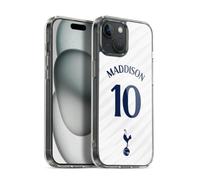 Head Case Designs Licenciado Oficialmente Tottenham Hotspur F.C. James Maddison 2026/27 Players Home Kit 1st Group Funda de Gel [Grado Militar] Compatible con Apple iPhone 15 Y Compatible con MagSafe