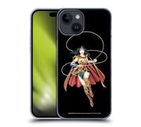Head Case Designs Licenciado Oficialmente Wonder Woman DC Comics Lazo de la Verdad Arte del Personaje Carcasa rígida Compatible con Apple iPhone 15