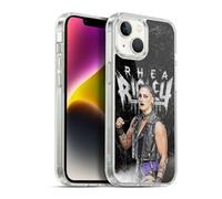 Head Case Designs Licenciado Oficialmente WWE Retrato Rhea Ripley Funda de Gel [Protección de Grado Militar] Compatible con Apple iPhone 14