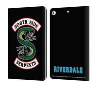Head Case Designs Riverdale - Funda de Piel con Tapa para iPad 9.7 de 2017 y iPad 9.7 de 2018