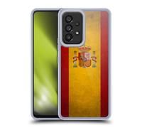 Head Case Designs Spain Spanish España Banderas de país Grunge 2 Caso Funda de Gel Suave Compatible con Samsung Galaxy A53 5G (2022)