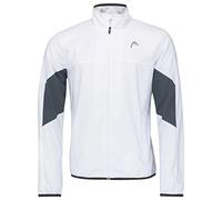 HEAD Club 22 Jacket Boys Sudadera, Blanco/Marina, S