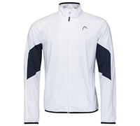 HEAD Club 22 Jacket Boys Sudadera, Blanco/Vestido Azul, S