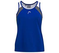 HEAD Club 22 Tank Top Girls Blusas y Camisetas, Azul, L