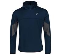 HEAD Club 22 Tech Hoodie Men Sudadera, Azul, S Mens