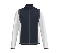 HEAD CLUB 25 - Chaqueta para hombre, azul marino/blanco