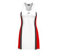 Head CLUB 25 Dress Women Red/White Vestido femenino L