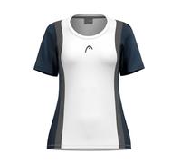 Camiseta de Pádel Head Club 25 Tech T-Shirt Mujer Navy/White XL