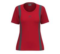 HEAD Club 25 Tech - Camiseta para Mujer, Color Rojo