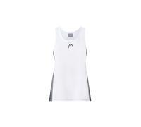 HEAD Club 25 Tech - Camiseta sin Mangas para Mujer, Color Azul Marino y Blanco, Azul Marino., XS
