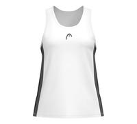 HEAD Club 25 Tech - Camiseta sin Mangas para Mujer, Color Azul Marino y Blanco, Azul Marino., XS