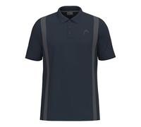 HEAD Club 25 Tech Polo Shirt Men Camisa, Azul Marino, L para Hombre
