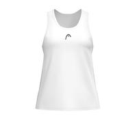 HEAD Club 25 Tech - Camiseta sin Mangas para Mujer, Color Blanco, Blanco, XL