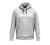 HEAD Club Original Hoodie Junior Camiseta, Gris, 176 Unisex niños