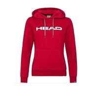 Head Club Rosie Hoodie W, Sudadera Mujer, Red/white, L
