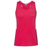 HEAD Club Tank Top W Camisetas, Mujeres, Rojo, XX-Large