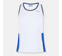HEAD Club Tank Top W T-Shirts, Blanco (White/Red), XXL