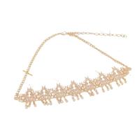 Head Coin Headdress Bride Wedding Headchain Women's Party Headpiece Traditional Jewelry para ocasiones especiales y festivales(Golden 2)