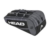 HEAD Core 9R Bolsa de Tenis, Unisex, Negro/Blanco, 9 Raquetas