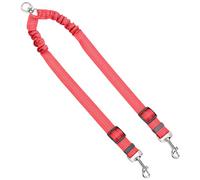Head Correa para 2 mascotas, cuerda de nailon resistente con cierres de metal seguros, correa ergonómica para perros al aire libre