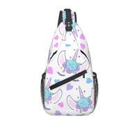 Head Crossbody Bag - Mochila de hombro informal para hombre y mujer, ligera, para viajes, senderismo, gimnasio