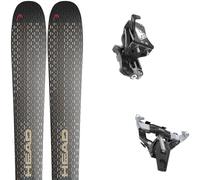 HEAD Crux Pro 99 - Unisex - Negro / Gris - talla 170- modelo 2026