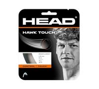 HEAD Hawk Touch Cuerda de Tenis, Unisex-Adulto, Antracita, 1.30 mm / 16 g