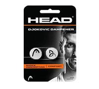 Head Djokovic - Juego de 2 amortiguadores de vibración, Color Naranja y Negro