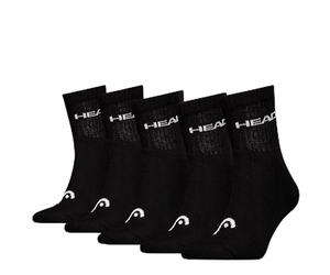 HEAD ELEMENTS SPORTS Crew 5P ECOM - Pantalones cortos, Negro, 35-38