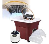 Head - Equipo de spa para salones y spas, ligero con reposacabezas ajustable, fumigación de circulación de agua y terapia de luz