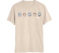 Head Expressions Mens and Womens Short Sleeve T-Tshirts Camisetas y Tops(Large)