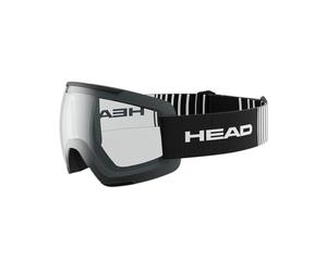 HEAD F-LYT - Gafas de esquí y snowboard unisex para adulto, talla M, color transparente y negro