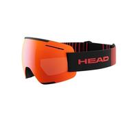 HEAD F-LYT - Gafas de esquí y snowboard unisex para adultos, color rojo y negro, talla M