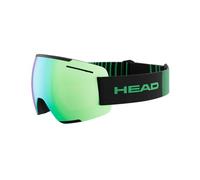 HEAD F-LYT - Gafas de esquí y snowboard unisex para adultos, color verde/negro, L