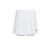 HEAD Falda de tenis para mujer Club Basic blanco | M