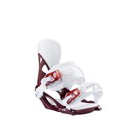 HEAD - Fijaciones de Snowboard Nx Fay II Burgundy para mujer, talla S, color rojo