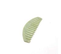 Head Gua Sha, herramienta de masaje, peine de Jade Xiuyan, masajeador de cabeza de piedra natural para el cuero cabelludo, relajación del estrés y crecimiento del cabello (grande)