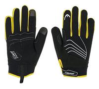 Head - Guantes Largos cálidos 1516 - Negro/neón Amarillo, S