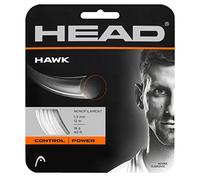Head Hawk Cordajes de Raquetas de Tenis, Adultos Unisex, Blanco, 17
