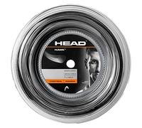 HEAD Hawk Rollo Cordajes de Raquetas de Tenis, Adultos Unisex, Negro, 17