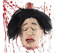 Head Head Head Halloween Prop - Prop Haunted, cabeza de terror | Bloody Spooky Halloween Headage, realista decoración impermeable exterior interior para habitaciones Horror Tema Haunted House Party