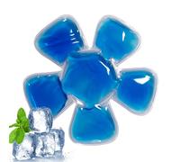 Head Ice Pack, Helmets Gel Cool Pack, 7.09 Inches Reusable Liner Pads, Health Care, Cooling Solution Pad for Hiking Biking Travel, Injury Recovery, Summer Sports, Men, Women and Kids Use
