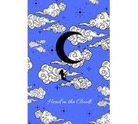 Head in the Clouds: 6”X9” Journal/ Notebook/ Diary.150 pages. College ruled paper. Includes cover page. Matte-finish on exterior cover.