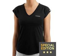 HEAD, Janet T-Shirt Special Edition, Weiß Ropa de Abrigo, Mujer, Negro, Extra-Large
