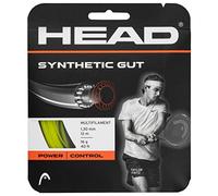 HEAD Juego completo de cuerdas de tenis sintéticas, calibre 17, amarillo, 40 pies de longitud