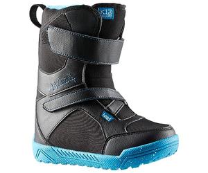 HEAD Kid Lyt Velcro, Bota de Snowboard para Juventud unisex, Negro/Azul, 155