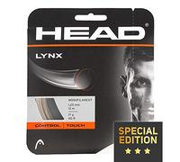 HEAD Lynx - Juego de Cuerdas de Tenis Unisex para Adultos, 1,25 mm/17 g